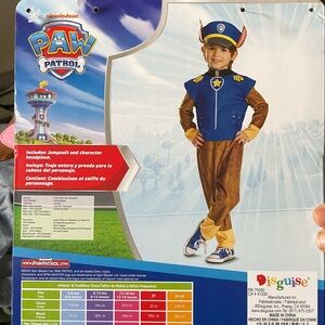 Disguise PAW Patrol Chase Costume - Blue and Brown